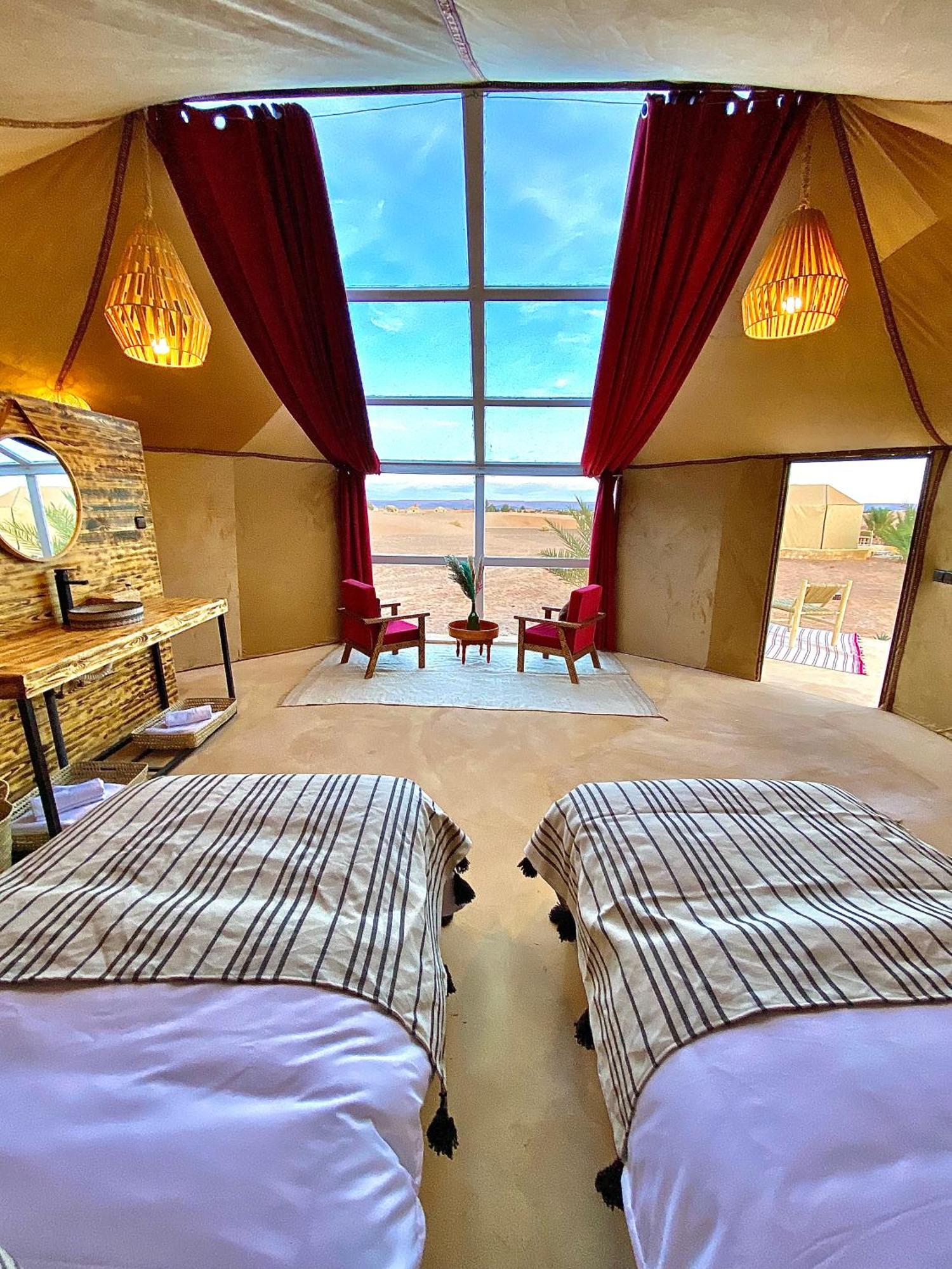Hotel Sky View Camp Merzouga Exterior foto