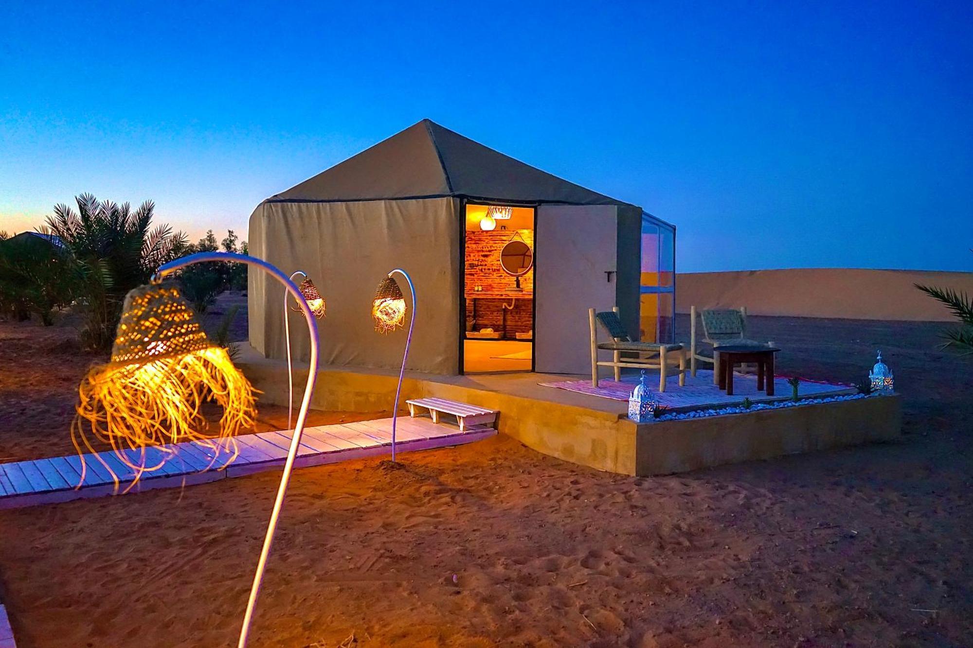 Hotel Sky View Camp Merzouga Exterior foto