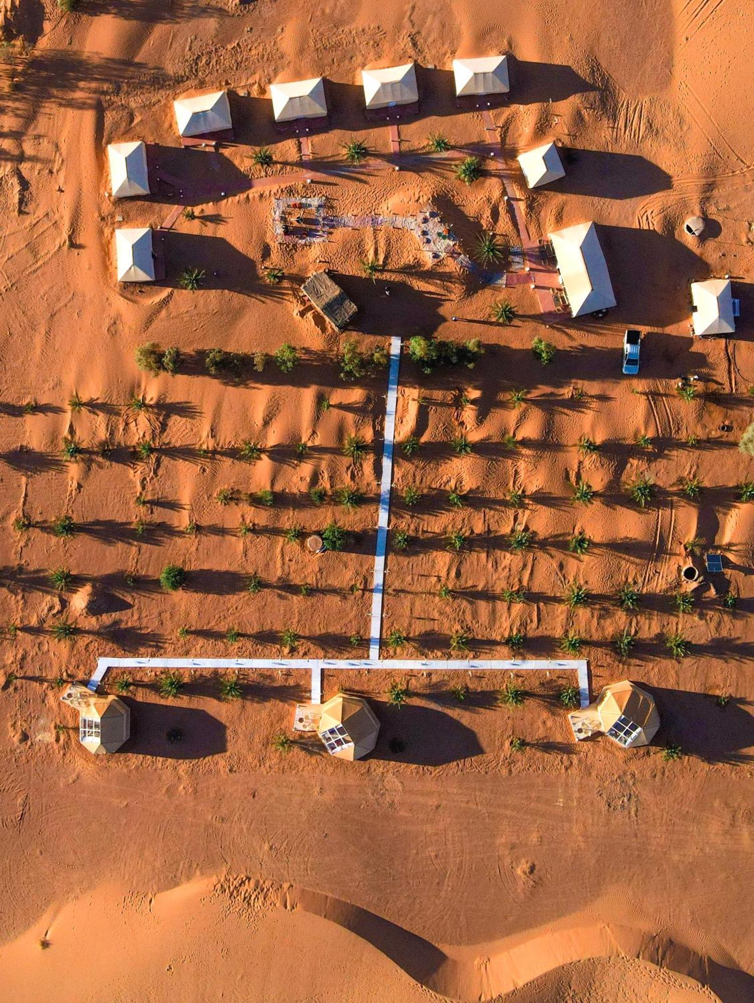 Hotel Sky View Camp Merzouga Exterior foto
